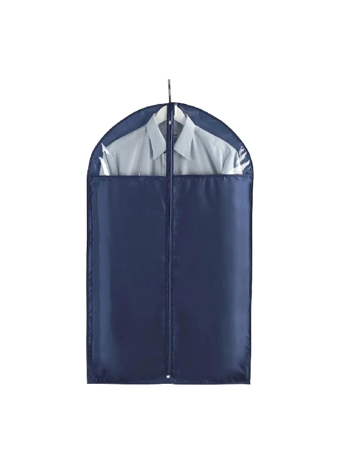 Wenko Zipper Closure Suit Bag Dark Blue 60 x 100 cm 64531100