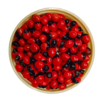 FRENUTRI reed gunja black gunja white gunja Seed 51 per packet Total 153 pcs Pack Of 1 - Image 2