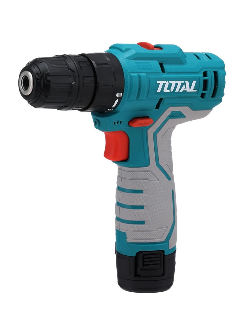 TOTAL Lithium Ion Cordless Drill 12V TDLI12208 - Image 1