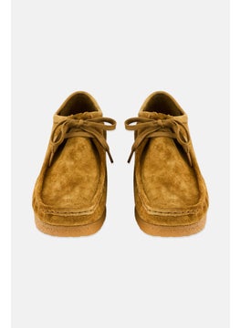 clarks Men Standard Wallabee Lace Up Casual Shoes, Khaki  - Image 4