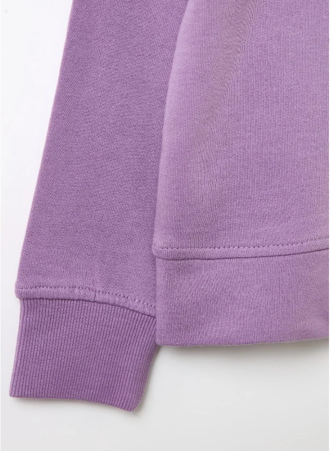 Ovs Full-zip sweatshirt in solid colour French terry