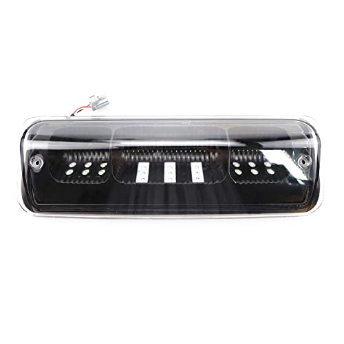 Bomusou Fit for 2004-2008 Ford F150 3rd Brake Light, for 2007-2010 Ford Explorer Sport Trac High Mount Brake Light Cargo Light for 7L3Z-13A613-B (Black Housing Clear Lens) - Image 4