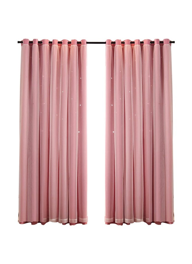 كي واي دي - ستائر التعتيم Fabric Nation ستائر غرفة نوم معزولة حراريا لغرفة المعيشة 100x250 سم - Image 1