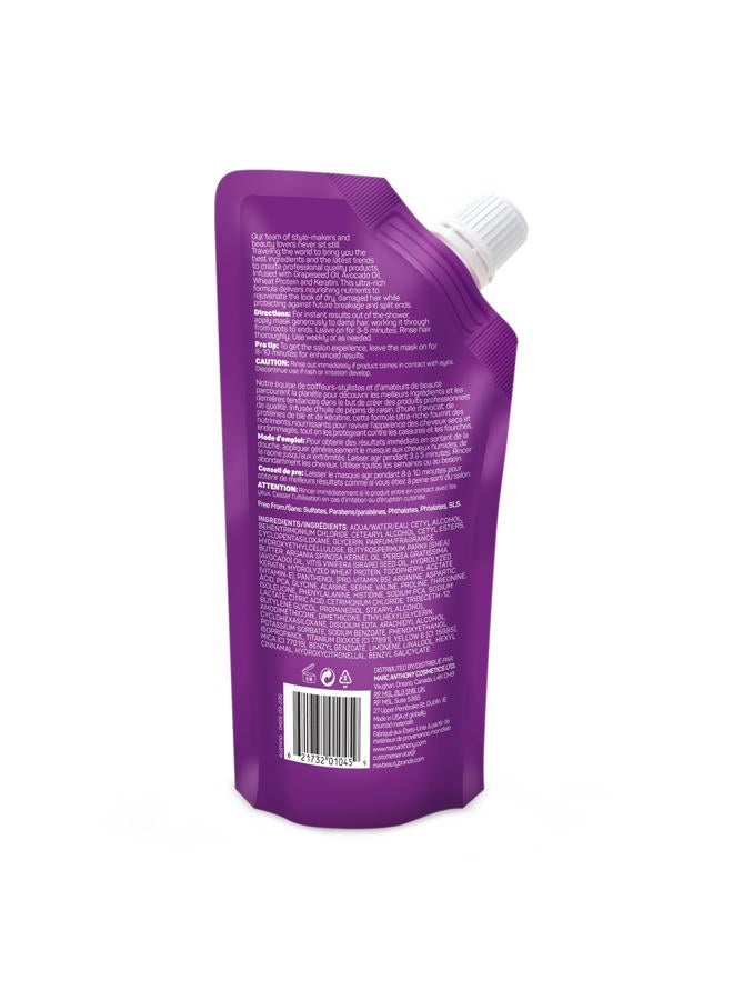 MARC ANTHONY Hair Mask for Dry Damaged Hair - Deep Conditioning Mask Protects & Nourish with Shea Butter, Avocado & Grapeseed Oils - Seal in Moisture and Rescues Visibly Damaged Hair - Sulfate Free - Image 2