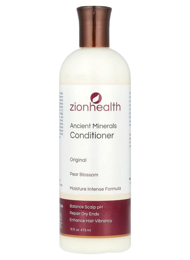 Zion Health Ancient Minerals Conditioner Pear Blossom 16 fl oz (473 ml) 