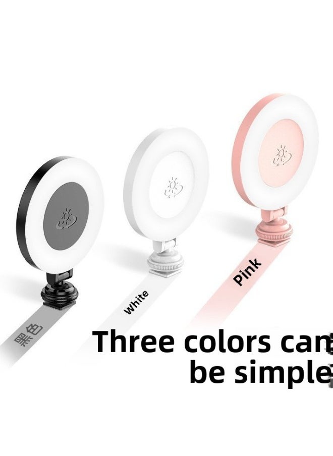 Generic D07 Mobile Phone Beauty Fill Light Selfie Live Broadcast Round Flash Charging Soft Light Fill Light-Specifications:D07 Beauty Light White (Standard)  - Image 5