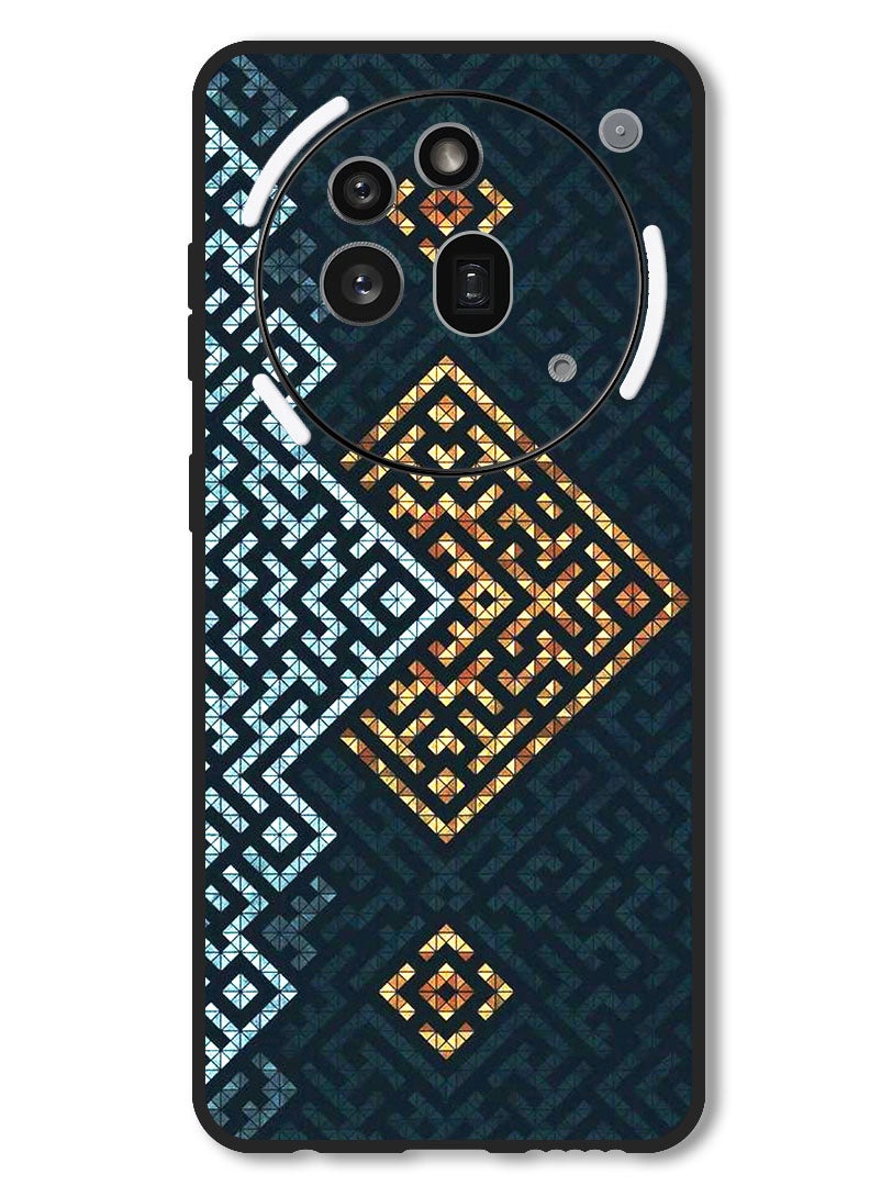 Theodor حافظة متوافقة مع هاتف Nothing 3a Pro حماية مضادة للصدمات غلاف بامبر فن فن الماز - Image 1