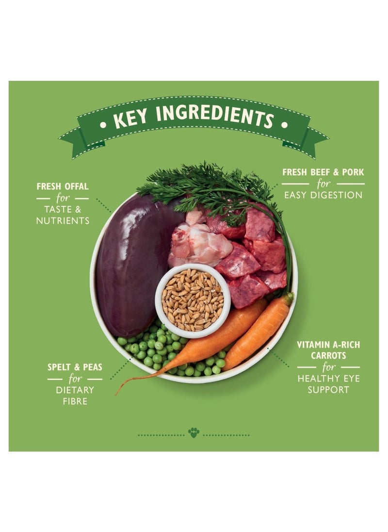 Lily's Kitchen - Organic Beef Supper Wet Dog Food With Carrots and Peas 150g - Image 1