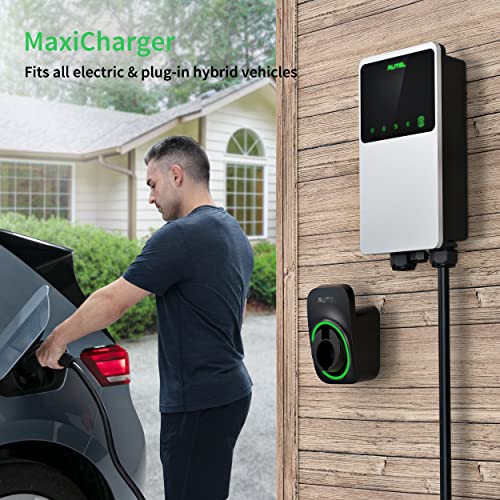 Autel MaxiCharger Home Electric Vehicle (EV) Charger, up to 50 Amp, 240V, Level 2 WiFi and Bluetooth Enabled EVSE, Hardwired, Indoor/Outdoor, 25-Foot Cable with Separate Holster, Silver - Image 3