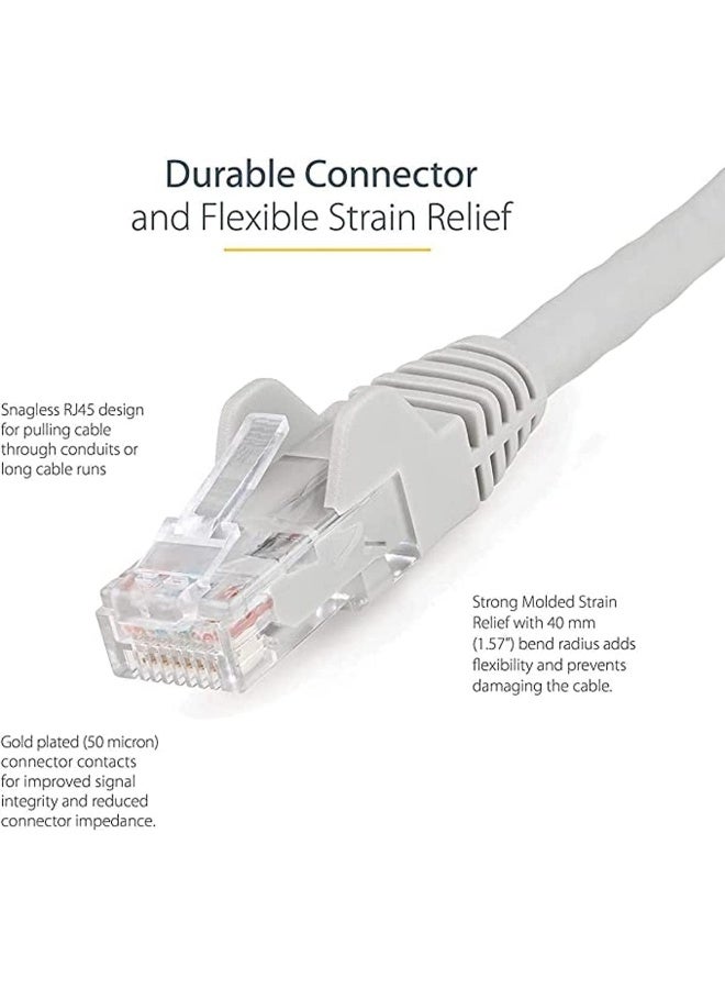 Lecxo 3G+ Cat6E Utp Patch Cable 24Awg 20Meter Ukas Urs Etl Certified Utp Enhanced Ethernet Lan Cable Auxiliary - Image 4