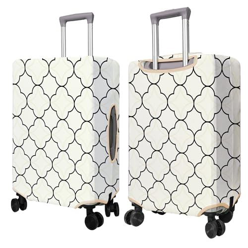 PtRug Travel Luggage Cover Suitcase Protector Fits 1832 Inch Wheel Covers PatternedTravel Related Items Flower Luggage Protector Elastic XL - Image 3