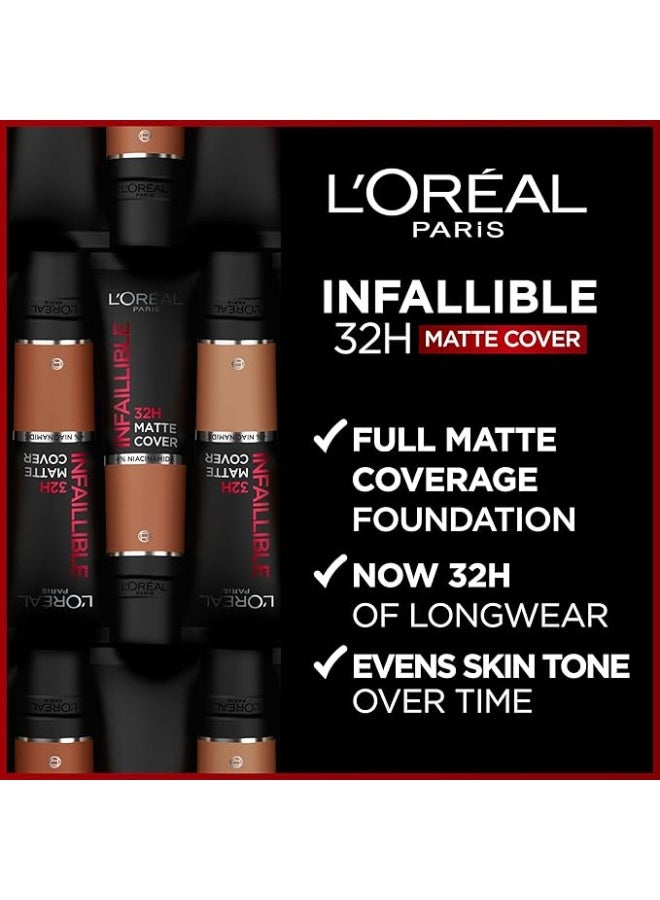 L'OREAL PARIS Infallible Matte Cover 145 Rose Beige - Image 5