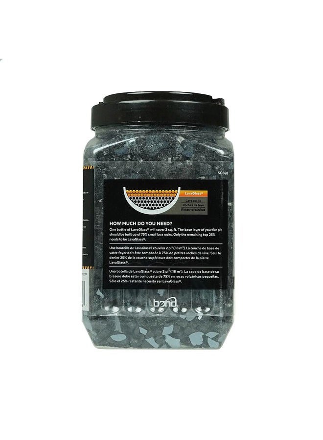 Bond Manufacturing 50698 LavaGlass Classic Cut Fire Pit Dispersion Glass, Moonstone Eclipse - Image 5