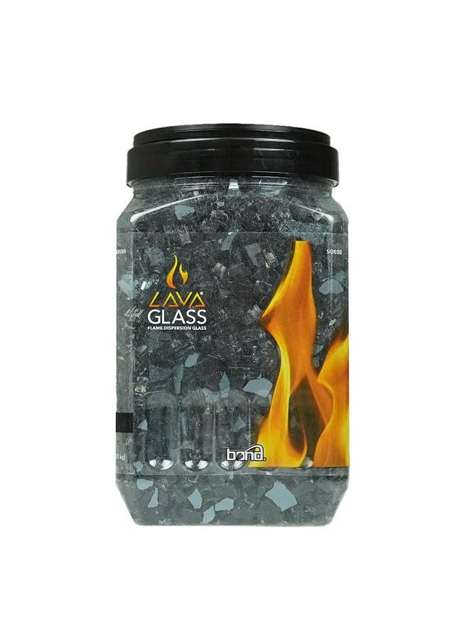 Bond Manufacturing 50698 LavaGlass Classic Cut Fire Pit Dispersion Glass, Moonstone Eclipse - Image 3