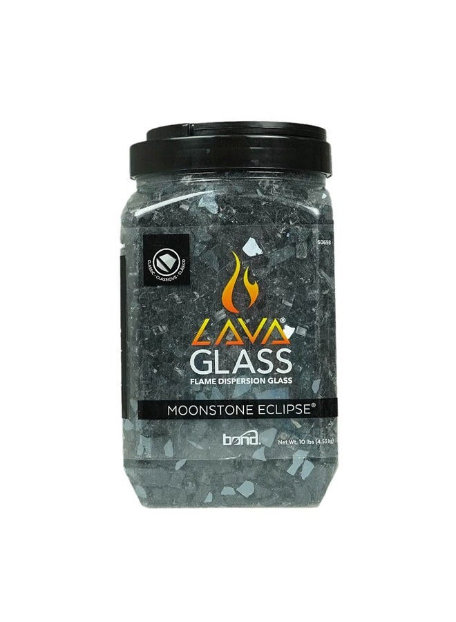 Bond Manufacturing 50698 LavaGlass Classic Cut Fire Pit Dispersion Glass, Moonstone Eclipse - Image 2