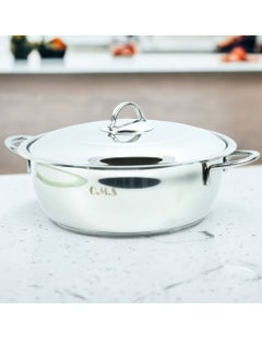 OMS OMS-26 cm Stainless steel Steamer 3Pcs Set  - Image 4