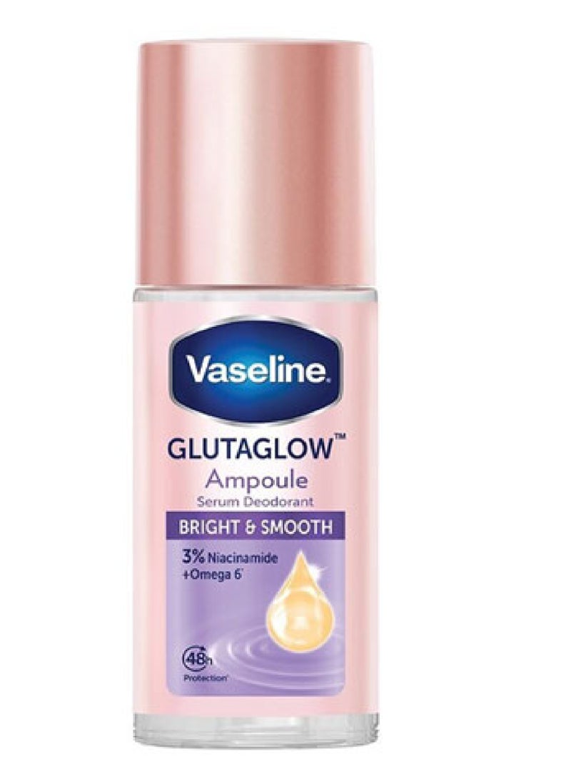 VASELINE GLUTA GLOW AMPOULE BRIGHT&SMOOTH DEO SERUM 45M