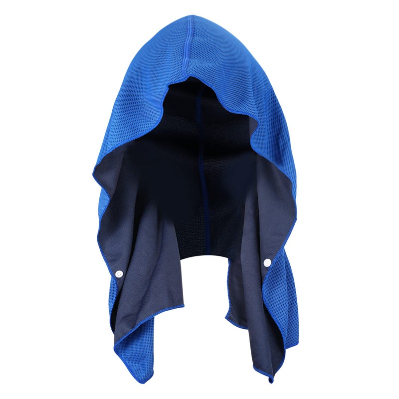 Sukeen Cooling Hoodie Towel, Cooling Towels for Neck and Face Absorbent Quick Drying, Cooling Neck Wraps UV Protection Sport Workout Camping Cycling Cooling Towel - Image 2