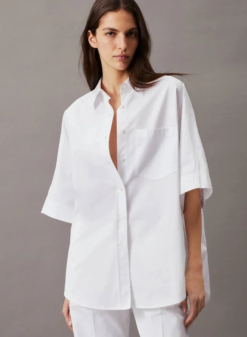 Oversized Poplin Shirt