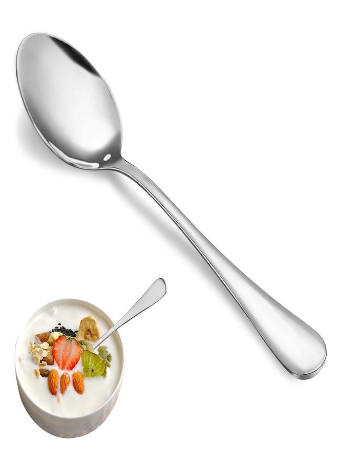 MUTNITT Teaspoon Set,16 Piece 6.7" Spoons Silverware, Premium Food Grade Stainless Steel Tea Spoons, Durable Small Spoon, Good Teaspoons, Kitchen Dessert Spoon Set, Mirror Finish & Dishwasher Safe - Image 1