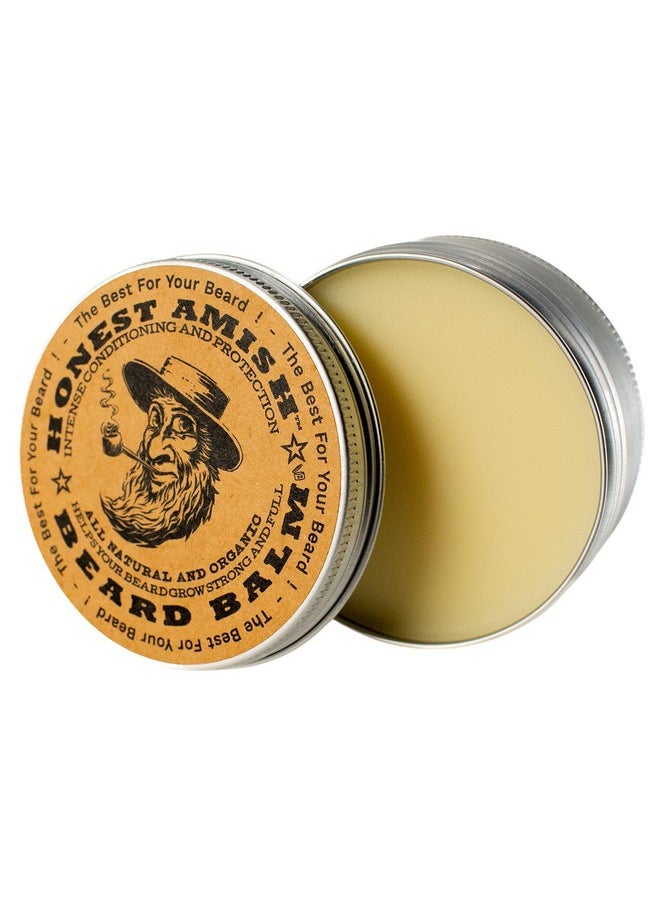 Honest Amish - Honest Amish Beard Balm - New Large 4 Ounce Twist Tin - Image 1