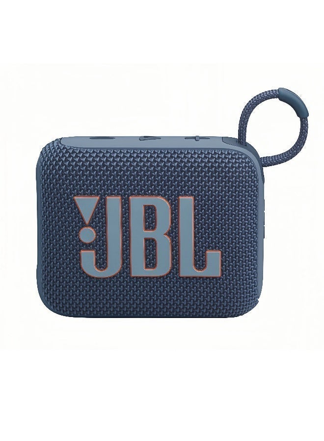 JBL Go4-Portable Waterproof and Dustproof Wireless Bluetooth Speaker, Big Pro Sound with Punchy bass,Built-in long-lasting battery, Made in Part with Recycled Materials Blue - Image 2