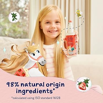 Childs Farm Tangle Taming Hair Detangler Spray Heat Styling Protector Strawberry and Mint Children Kids 100ml - Image 5