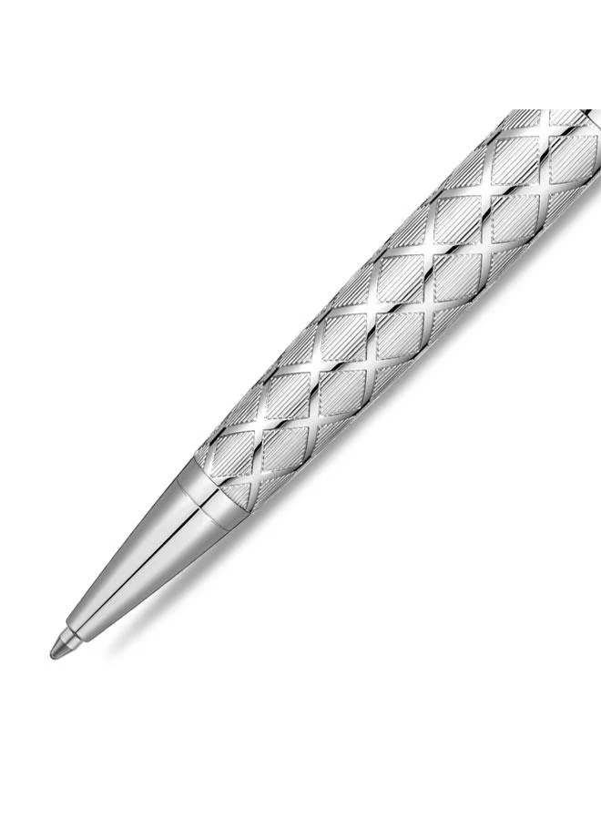 CERRUTI 1881 Silver Patterned Writing Pen Elegant