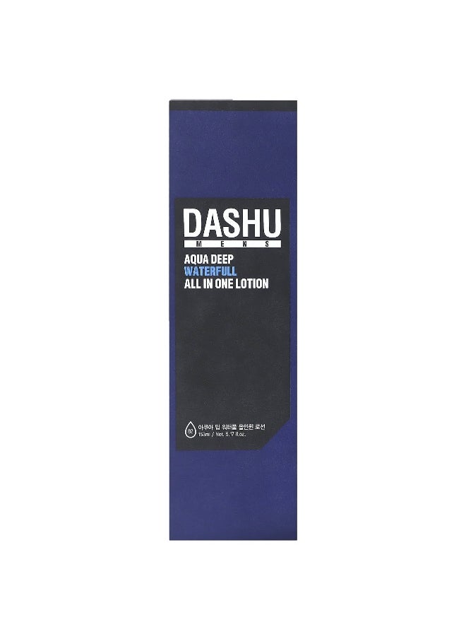 Dashu Dashu, Mens, Aqua Deep Waterfull All In One Lotion, 5.17 fl oz (153 ml)  - Image 2