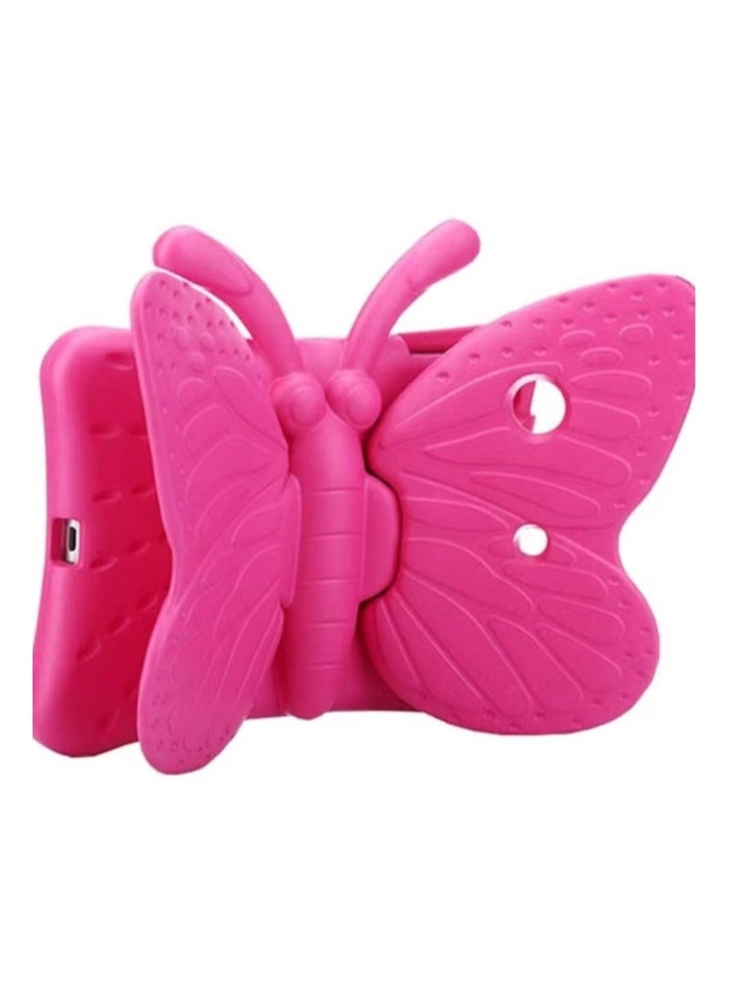 iPad 9th 8th 7th Generation Case Kids Girls, Cute Butterfly Shockproof EVA Foam Super Protection Stand Cover for iPad 2021 2020 2019 10.2" and iPad Air 3 Pro 10.5" - Image 2