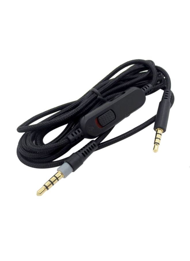 BURAQ ZS0161 3.5mm Headphone Audio Cable for HyperX Cloud MIX / Cloud Alpha(Black)  - Image 3