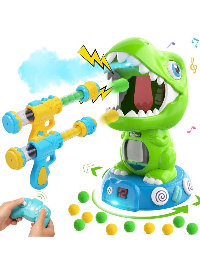 EagleStone Remote Control Movable Shooting Dinosaur Toys for Kids 3-5,5-7,Electronic Dino Shooting Game with Spay & Auto Scoring, Light & Sounds,Party Favors,Toys for 3,4,5 6,7 8 Year Old Boys& Girls - Image 1