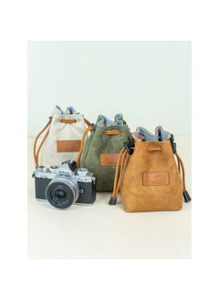Generic Suitable For Fuji Camera Bag Canon Storage Bag Micro Single For sony Inner Bag Nikon Protective Cover-Color:Green Medium  - Image 5