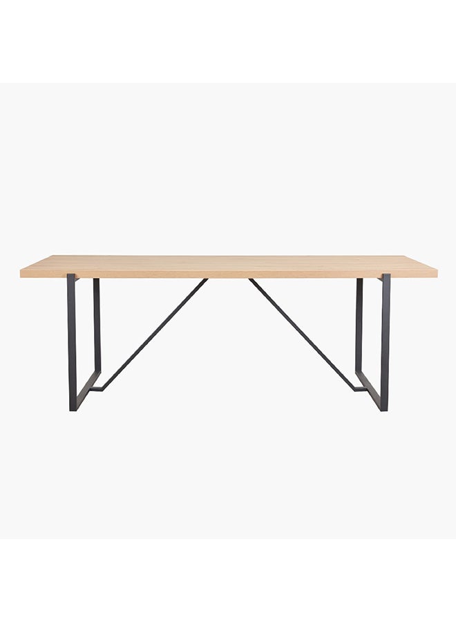 Home Box Indus 8-Seater Dining Table 100 x 76 x 220 cm  - Image 2