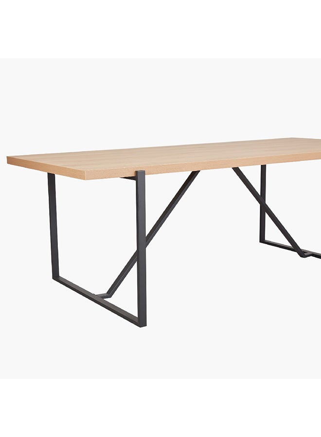 Home Box Indus 8-Seater Dining Table 100 x 76 x 220 cm  - Image 5