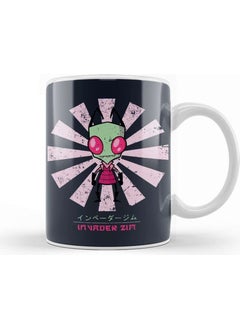 Print Shop Invader Zim Retro Japanese Mug Porcelain