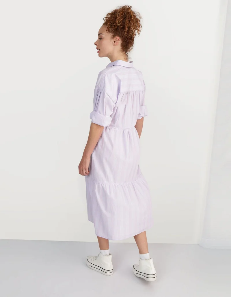 Aerie  Aerie Good Day Midi Shirt Dress for Women | Best Price UAE