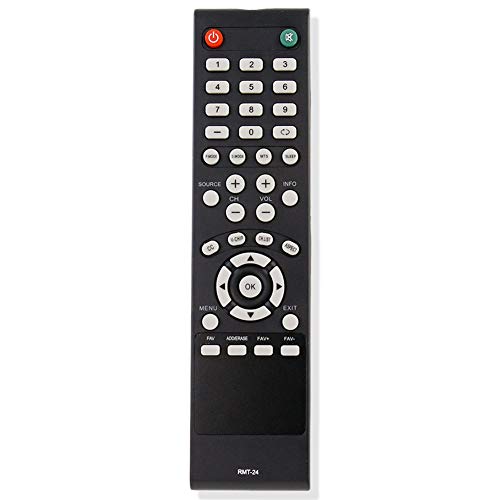 PERFASCIN New RMT-24 Replace Remote fit for Westinghouse TV DW39F1Y1 DW46F1Y2 DW50F1Y1 DWM32H1A1 DWM32H1G1 DWM32H1Y1 DWM40F1A1 DWM40F1Y1 DWM40F1Y1C DWM40F1Y1-C DWM40F2G1 DWM40F3G1 DWM42F2G1 DWM48F1A1 DWM48F1G1 - Image 1