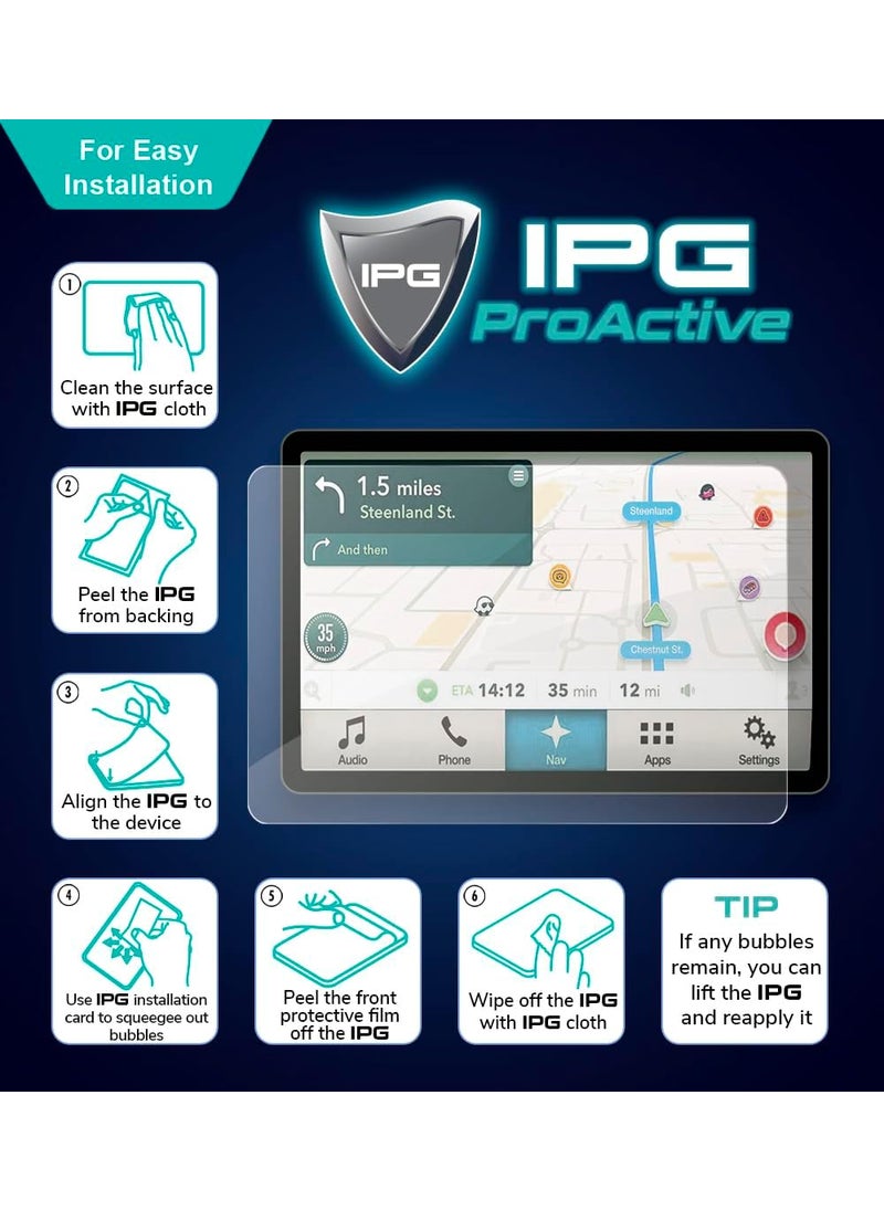 IPG IPG ProActive Made for BMW 8 Series 201823 G14 G15 G16 840i M850i M8 Alpina 1025 Navigation 9H Hardness Screen Protector Nano Ceramic Film Ultra Responsive High Clarity for 8Series  - Image 5