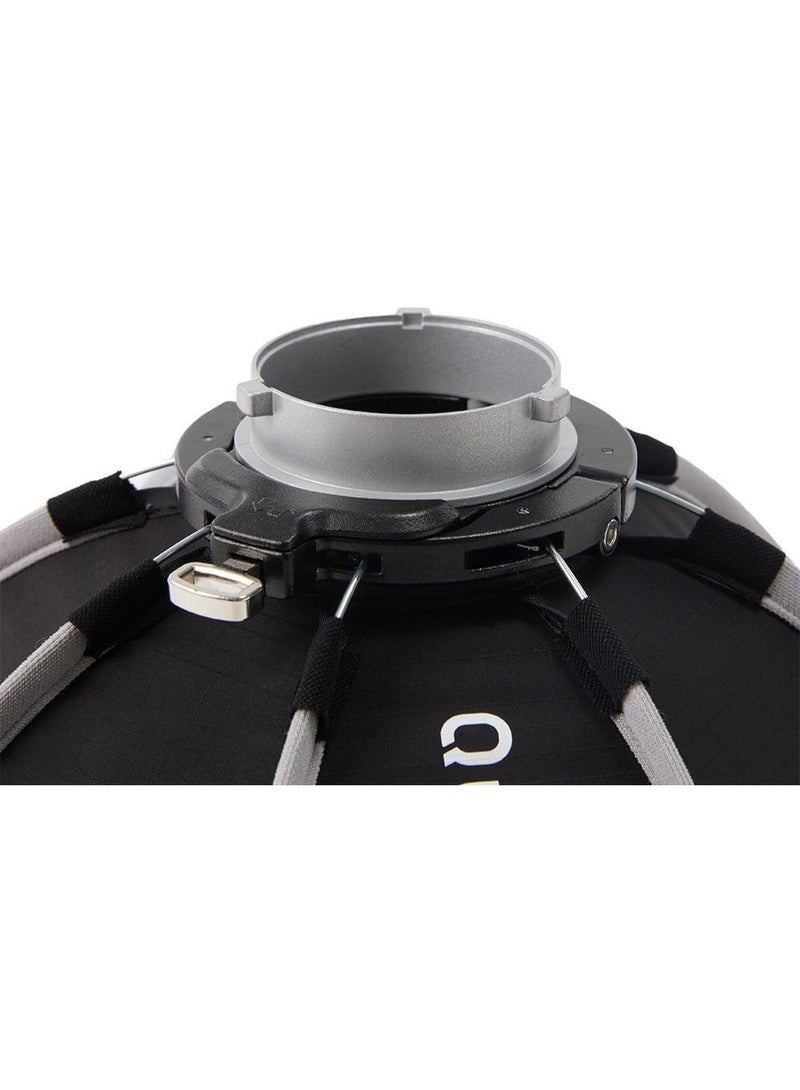 أبتشر Aputure Quick Dome 40 Softbox – 40cm Circular Octagonal Quick Release Softbox, Compact Bowens Mount Light Modifier for Storm 80c LED Video Light, Portable Diffusion Soft Light, Professional Photography Lighting Accessory for Portrait, Studio - Image 5