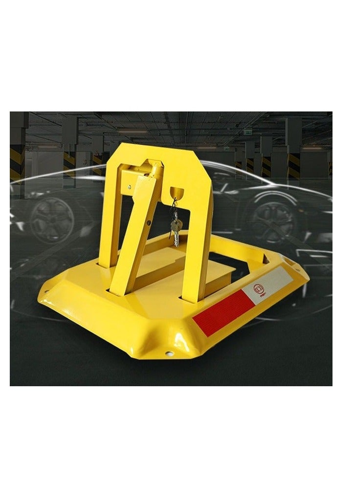 Gasin Manual Compressive Anti-Collision Parking Lock – Heavy-Duty Car Space Barrier, Prevents Unauthorized Parking, 5kg - Image 4