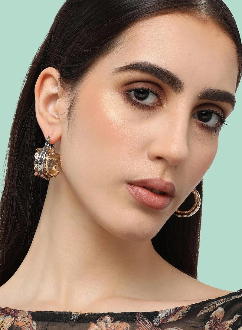 Sohi  Casual Artificial Hoop Earring Jewellery for Women | Best Price UAE