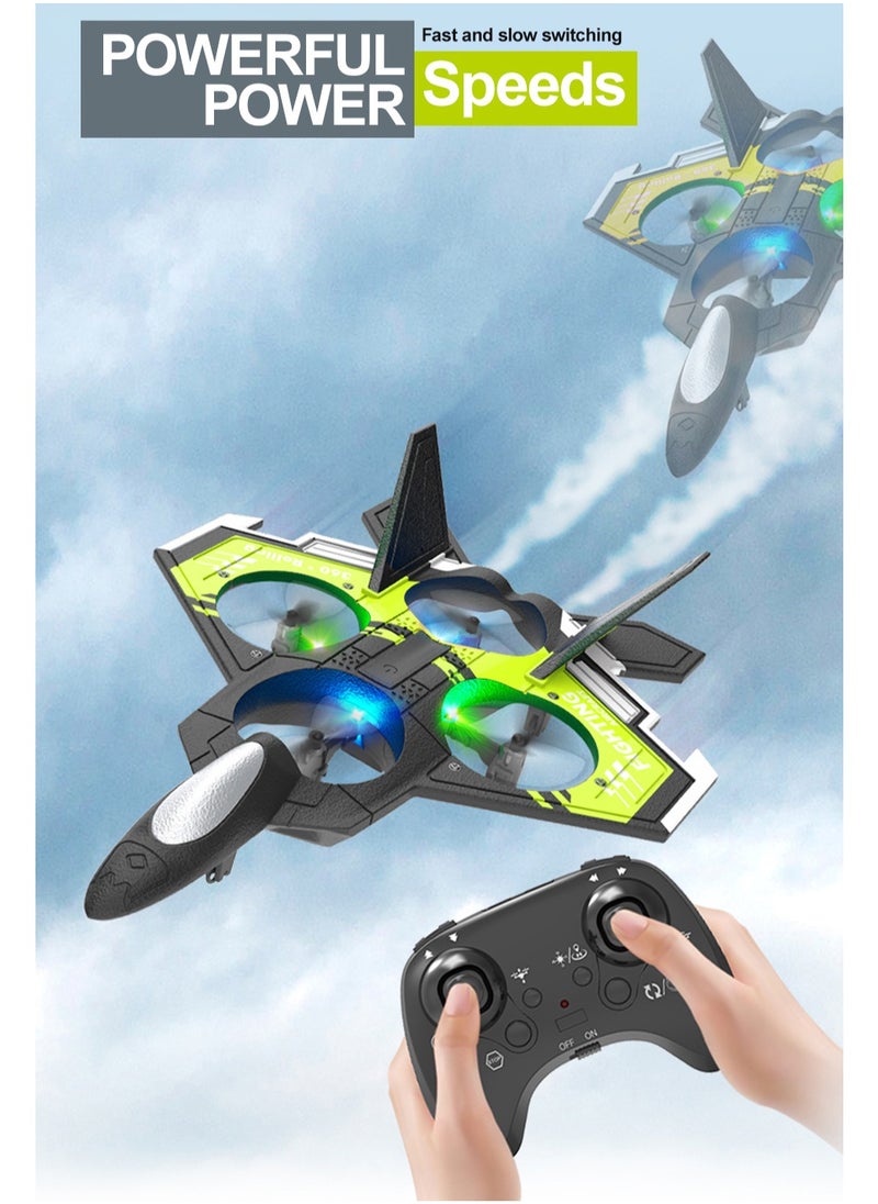 HouDeOS - RC Remote Control Airplane 2.4G Remote Control Fighter Drone Hobby Plane Glider Airplane EPP Foam Toys RC Drone Kids Gift - Image 1