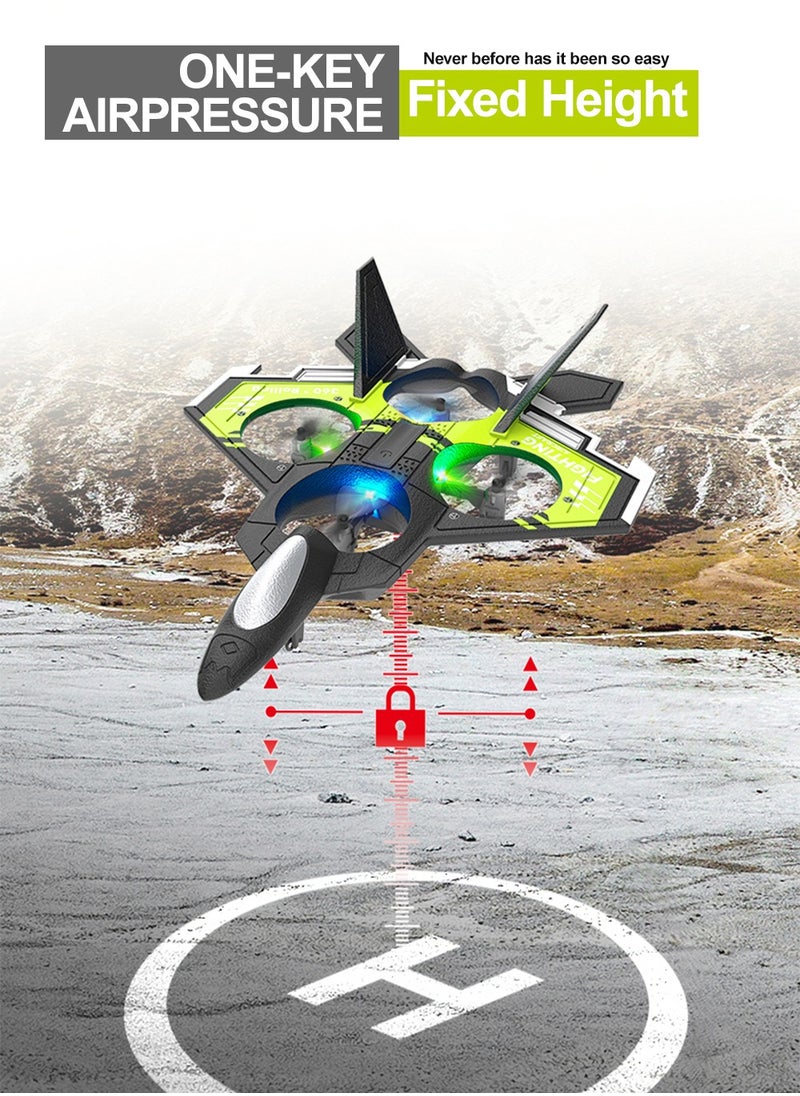 HouDeOS - RC Remote Control Airplane 2.4G Remote Control Fighter Drone Hobby Plane Glider Airplane EPP Foam Toys RC Drone Kids Gift - Image 1