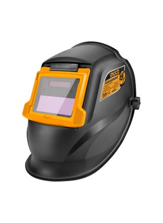 INGCO Auto Darkening Welding Helmet, Solar Powered Welding Mask, 90×35mm | 2 Arc Sensor | 1/5000s Switching time | DIN 16 UV/IR Protection Welding Hood for Welding, Grinding, Cutting and so on - pzsku/Z6EACD74E3D965DFAD0D0Z/45/_/1740982897/936381eb-0503-40b6-9df3-70bb7da73571