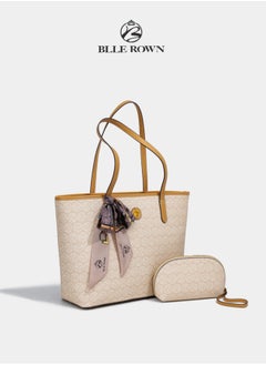 BLLE ROWN 2PCS Large Capacity Women's Luxury Handbags Casual Versatile Tote Bag Women's Commuter Bags Mommy Bag  - Image 5