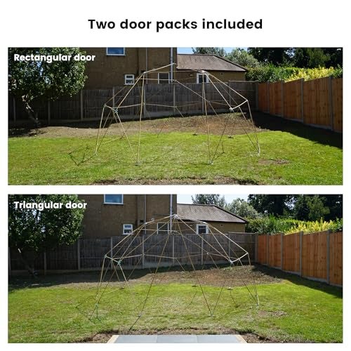 HIT PRODUCTS Panda Domes - 2V Geodesic Dome Hub Kit to Build 10ft to 16ft (~ 3m to 5m) Geodomes Using max. 5/8“ (16mm) Diameter Bamboo, Timber Plastic Metal Struts (not Included) - Image 3