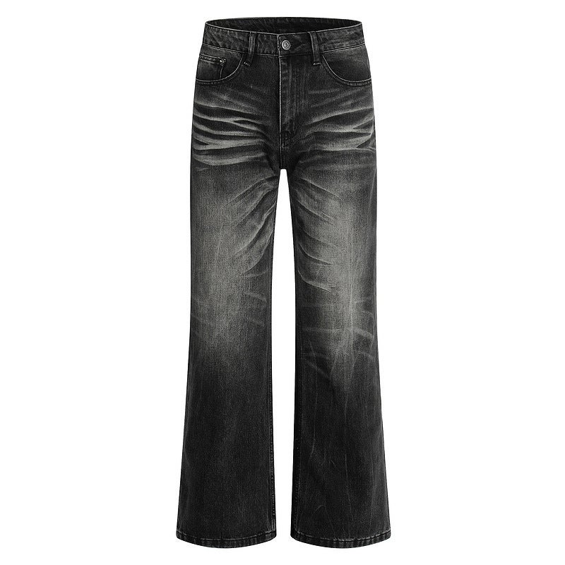 Unisex Classic Denim Jeans Loose Fit Daily Outdoor Wear - Image 1