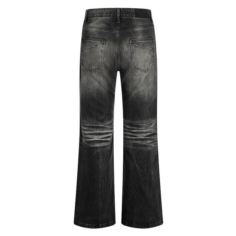 Unisex Classic Denim Jeans Loose Fit Daily Outdoor Wear - Image 3