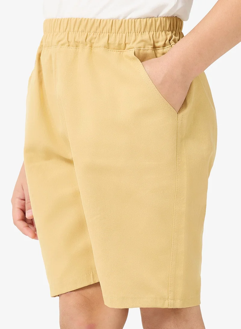 Pinata  Beige Casual Short for Men | Best Price UAE